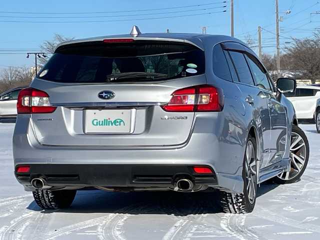 スバル レヴォーグ 1．6GT－S アイサイト 道央・札幌 2014(平26)年 4.4万km アイスシルバーメタリック ４WD/社外SDナビ/SD/DVD/BT/フルセグ/アイサイト/衝突被害軽減ブレーキ/横滑り防止装置/レーダークルーズコントロール/レーンキープアシスト/ヒルスタートアシスト/バックカメラ/ビルトインETC/アイドリングストップ/SI-DRIVE/前席パワーシート/革巻きステアリング/パドルシフト/電動パーキング/プッシュスタート/スマートキー/LEDヘッドライト/オートライト/フォグランプ/電動格納ミラー/ウィンカーミラー/純正フロアマット/ドアバイザー/スペアキー/社外AW付冬タイヤ積込/215/50/R17/2016年/山6mm