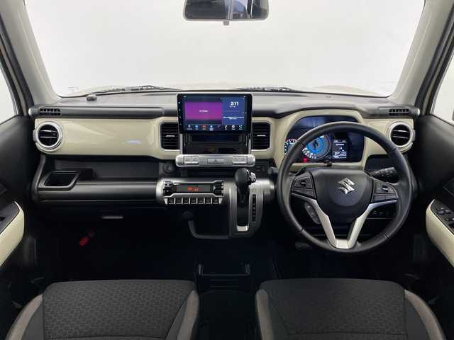 スズキ クロスビー HYBRID MZ 長野県 2020(令2)年 4.6万km キャラバンアイボリーパールメタリック/ホワイト 2トーンルーフ 4WD/社外ディスプレイオーディオ&USB&BT/クルーズコントロール/車線逸脱警報/衝突軽減ブレーキ/ダウンヒルアシストコントロール/ヒルスタートアシストアシスト/アイドリングストップ/パドルシフト/全方位カメラ/ETC/LEDヘッドライト/オートライト/フロントフォグランプ/電動格納ミラー/ウィンカーミラー/ドアミラーヒーター/純正16インチAW装着/純正フロアマット/プッシュスタート/スマートキー