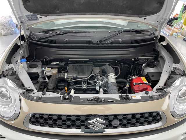 スズキ クロスビー HYBRID MZ 長野県 2020(令2)年 4.6万km キャラバンアイボリーパールメタリック/ホワイト 2トーンルーフ 4WD/社外ディスプレイオーディオ&USB&BT/クルーズコントロール/車線逸脱警報/衝突軽減ブレーキ/ダウンヒルアシストコントロール/ヒルスタートアシストアシスト/アイドリングストップ/パドルシフト/全方位カメラ/ETC/LEDヘッドライト/オートライト/フロントフォグランプ/電動格納ミラー/ウィンカーミラー/ドアミラーヒーター/純正16インチAW装着/純正フロアマット/プッシュスタート/スマートキー