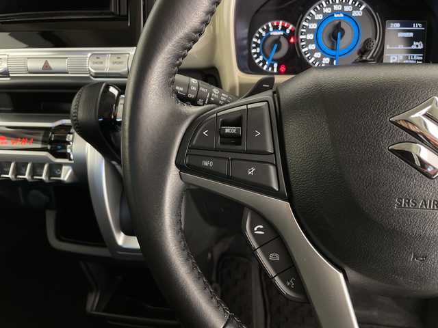 スズキ クロスビー HYBRID MZ 長野県 2020(令2)年 4.6万km キャラバンアイボリーパールメタリック/ホワイト 2トーンルーフ 4WD/社外ディスプレイオーディオ&USB&BT/クルーズコントロール/車線逸脱警報/衝突軽減ブレーキ/ダウンヒルアシストコントロール/ヒルスタートアシストアシスト/アイドリングストップ/パドルシフト/全方位カメラ/ETC/LEDヘッドライト/オートライト/フロントフォグランプ/電動格納ミラー/ウィンカーミラー/ドアミラーヒーター/純正16インチAW装着/純正フロアマット/プッシュスタート/スマートキー