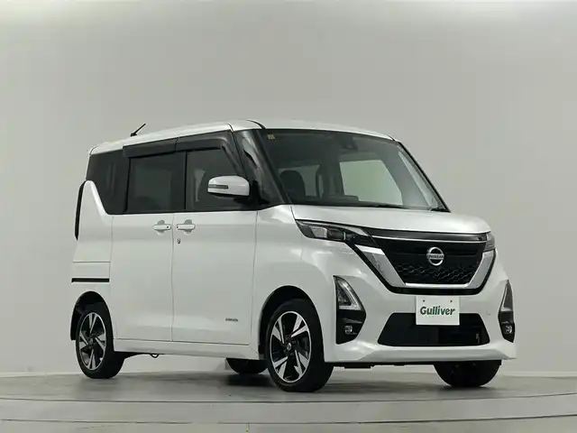 日産 ルークス HWS Gターボ プロパイロットED 埼玉県 2020(令2)年 3.9万km ホワイトパール プロパイロット　純正ナビ　フルセグＴＶ　ＢＴ　ＤＶＤ　両側パワースライドドア　アラウンドビューモニター　ビルトインＥＴＣ　Ｄ／Ｎ席シートヒーター　オートホールド　純正ドアバイザー　純正フロアマット