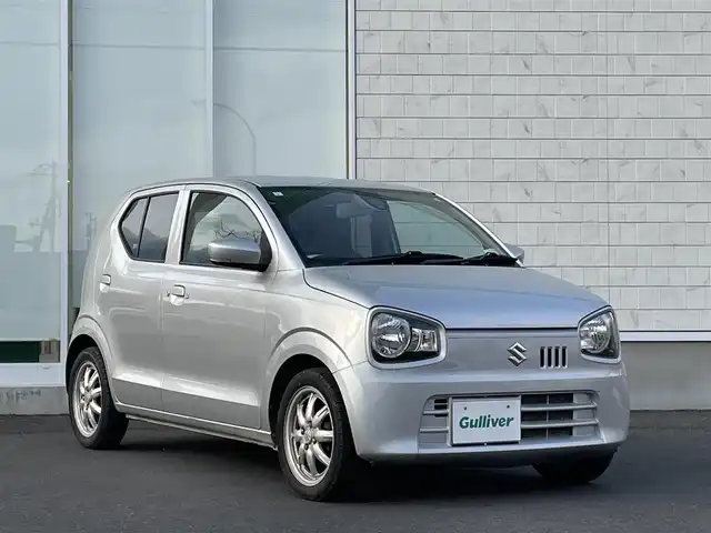 スズキ アルト X 岩手県 2015(平27)年 4.2万km シルキーシルバーメタリック 純正SDナビ/AM/FM/CD/Bluetooth/フルセグTV/バックカメラ/ETC/衝突被害軽減ブレーキ/横滑り防止装置/アイドリングストップ/シートヒーター/オートライト/スマートキー/プッシュスタート/電動格納ミラー/純正15インチAW/純正フロアマット/取扱説明書