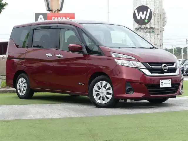 日産 セレナ X 千葉県 2016(平28)年 5.6万km マルーンレッド エマージェンシーブレーキ/プロパイロット/インテリジェントルームミラー/インテリジェントクルーズコントロール/両側パワースライドドア/純正SDナビ/地デジTV/【BD/DVD/CD再生機能　Bluetooth接続】/アラウンドビューモニター/ドライブレコーダー/ステアリングスイッチ/ETC/LEDヘッドライト/ウインカーミラー/コーナーセンサー/インテリジェントキー