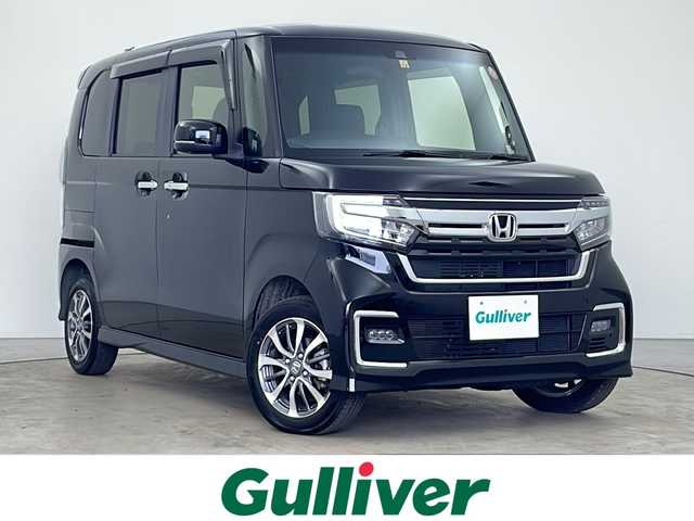 ホンダ Ｎ ＢＯＸ カスタム L 秋田県 2022(令4)年 1万km クリスタルブラックパール 純正オーディオ　【BT/TV/CD】/ワンセグＴＶ　/バックカメラ　/ＬＥＤヘッドライト　/片側パワースライドドア　/スマートキー　/スペアキー有り/アイドリングストップ/クルーズコントロール/フォグライト /オートライト/ホンダセンシング　/前席シートヒーター　/プッシュスタート　/電格ミラー　/リアサンシェード/純正フロアマット　/純正ＡＷ/プッシュスタート /横滑り防止装置/衝突被害軽減システム/コーナーセンサー /レーンキープアシスト/オートライト/オートマチックハイビーム/保証書/取扱説明書