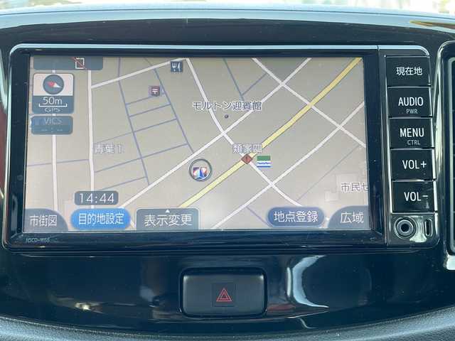 ダイハツ ミラ イース Gf SA 青森県 2016(平28)年 8.6万km プラムブラウンクリスタルマイカ 4WD/SDナビ・ワンセグTV/衝突軽減ブレーキ/横滑り防止機能/スマートキー/プッシュスタート/電格ミラー/ライトレベライザー/ドアバイザー/純正フロアマット/社外14インチアルミ