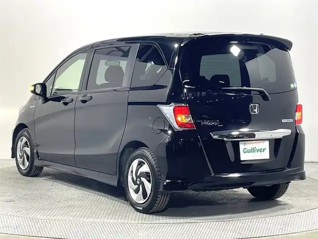 ホンダ フリード ハイブリット ジャストセレクション 大阪府 2014(平26)年 3.8万km プレミアムスパークルブラックパール 純正ナビＴＶ　バックカメラ　両側パワースライドドア　クルーズコントロール　ＥＴＣ　スマートキー　オートライト　オートエアコン　電動ミラー　キセノンライト　ワンオーナー　Ｂｌｕｅｔｏｏｔｈ　ＤＶＤ再生