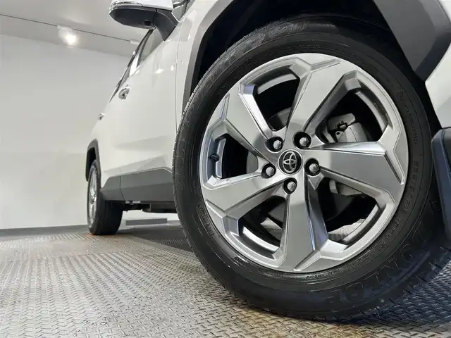 トヨタ ＲＡＶ４ G 愛知県 2019(令1)年 0.7万km ホワイトパールクリスタルシャイン 純正９インチナビ/プリクラッシュセーフティ/レーダークルーズコントロール/レーントレーシングアシスト/ブラインドスポットモニター/クリアランスソナー/先行車発進告知/バックカメラ/パワーバックドア/シートヒーター/シートメモリー/ハンドルヒーター/前後ドライブレコーダー/ビルトインＥＴＣ２．０/アクセサリーソケット/純正フロアマット/純正18インチアルミホイール