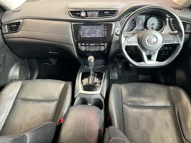 日産 エクストレイル 20X 埼玉県 2018(平30)年 7.2万km プレミアムコロナオレンジ 保証書/取扱説明書/純正SDナビ/　DVD/BT/ワンセグTV/iPod/AUX/バック、アラウンドビューモニター/ETC/4WD/レザーシート/LEDヘッドライト/前後コーナーセンサー/パワーバックドア/ルーフレール/前後ドライブレコーダー/デジタルインナーミラー/スタッドレスタイヤ