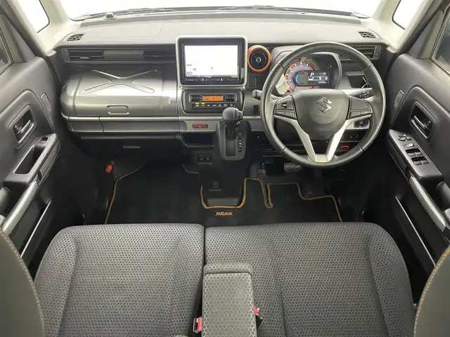 スズキ スペーシア ギア HYBRID XZ 岡山県 2020(令2)年 10万km ブルーイッシュブラックパール3 社外8インチナビ AVIC-RL910/地デジTV/Bluetooth/DVD/CD/SD/バックカメラ /ビルトインETC/スズキセーフティサポート/両側パワースライドドア/シートヒーター/LEDヘッドライト/4WD/リアサーキュレーター/リアサンシェード/プッシュスタート /スマートキー/リアソナー/フォグランプ/オートライト