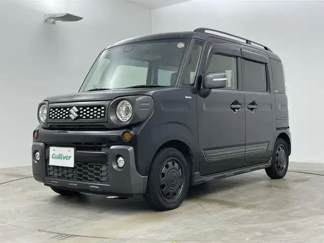 スズキ スペーシア ギア HYBRID XZ 岡山県 2020(令2)年 10万km ブルーイッシュブラックパール3 社外8インチナビ AVIC-RL910/地デジTV/Bluetooth/DVD/CD/SD/バックカメラ /ビルトインETC/スズキセーフティサポート/両側パワースライドドア/シートヒーター/LEDヘッドライト/4WD/リアサーキュレーター/リアサンシェード/プッシュスタート /スマートキー/リアソナー/フォグランプ/オートライト