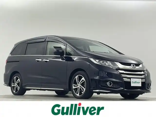 ホンダ オデッセイ アブソルート 埼玉県 2013(平25)年 6.6万km プレミアムヴィーナスブラックP 純正ナビ　Ｂｌｕｅｔｏｏｔｈ　ＴＶ　HDMI バックカメラ　ハーフレザーシート　両側パワースライドドア　クルーズコントロール フルフラットシート 衝突被害軽減システム LEDヘッドライト ETC
