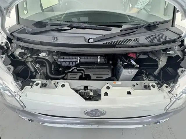 ダイハツ ムーヴ キャンバス G メイクアップ リミテッド　SAⅢ 滋賀県 2018(平30)年 6.2万km パールホワイトⅢ/スムースグレーマイカメタリック 2トーン 純正ナビ/【CD.DVD.Bluetooth.フルセグTV】/全方位カメラ/スマートアシスト3/衝突軽減ブレーキ/車線逸脱警報/両側電動スライドドア/クリアランスソナー/前方ドライブレコーダー/アイドリングストップ/オートライト/オートハイビーム/LEDヘッドライト/プッシュスタート/スマートキー/スペアキー
