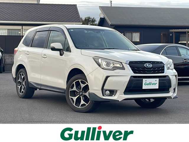 スバル フォレスター S－リミテッド 鹿児島県 2016(平28)年 7.3万km クリスタルホワイトP ワンオーナー/DIATONE NAVI/フルセグ/Bluetooth/バックカメラ/アイサイト/全席シートヒーター/前席パワーシート/パドルシフト/ステアリングスイッチ/ハーフレザーシート/ETC/デュアルエアコン/トノカバー/純正18インチAW/純正フロアマット/スマートキー2本/保証書/取扱説明書