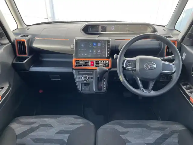 ダイハツ タント ファンクロス 熊本県 2022(令4)年 6.1万km クロムグレーメタリック 純正ディスプレイオーディオ/・AM/FM/USB/iPod/HDMI/BT/・AppleCarPlay/AndroidAuto/・フルセグTV/バックカメラ/アイドリングストップ/横滑り防止機能/衝突被害軽減ブレーキ/クリアランスソナー/オートマチックハイビーム/前後コーナーセンサー/ステアリングリモコン/オートライト/・フォグランプ/・LEDライト/・ヘッドライトレベライザー/電動格納ミラー/D/N席シートヒーター/電動サイドブレーキ/・ホールドボタン/ルーフレール/純正アルミホイール/純正フロアマット/スマートキー/・スペアキー