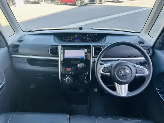 ダイハツ タント カスタム X SA 岡山県 2014(平26)年 6.8万km ブラックマイカメタリック (株)IDOMが運営する【じしゃロン岡山店】の自社ローン専用車両になります。こちらは現金またはオートローンご利用時の価格です。自社ローンご希望の方は別途その旨お申付け下さい/純正7インチナビ/バックカメラ/Bluetooth/FM/AM/ワンセグ/社外16インチAW/パワスラ