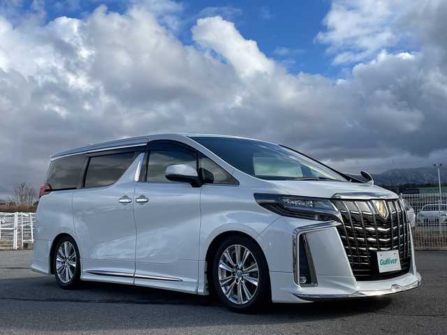 トヨタ アルファード S タイプゴールド 富山県 2020(令2)年 2万km ホワイトパールクリスタルシャイン Wサンルーフ/モデリスタエアロ/純正ナビゲーション/【CD/DVD/BT/USB/Miracast/フルセグTV】/バックモニター/ビルトインETC/両側パワースライドドア/三眼LEDヘッドライト/パワーバックドア/社外足回り/純正サスペンション 車内積込み有/トヨタセーフティーセンス/・プリクラッシュセーフティ/・レーンキープアシスト/・レーダークルーズコントロール/・オートハイビームアシスト/純正18インチAW /純正フロアマット/スマートキー