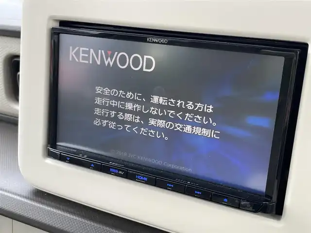 スズキ ラパン G 大阪府 2019(平31)年 0.9万km ピュアホワイトP 【登録時走行距離：8727km】/社外ナビ/   TV/CD/バックモニター/衝突軽減ブレーキ/ドライブレコーダー/横滑り防止装置/プッシュスタート/スマートキー/ワンオーナー