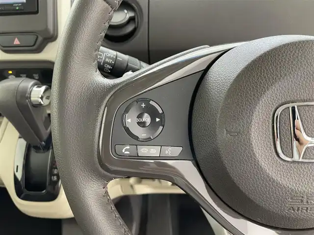 ホンダ Ｎ ＢＯＸ G EX ターボ ホンダセンシング 滋賀県 2018(平30)年 5.2万km モーニングミストブルーM 禁煙車/純正ナビ/【Ｂｌｕｅｔｏｏｔｈ/フルセグＴＶ/AUX】/ＥＴＣ/バックカメラ/両側パワースライドドア/ＬＥＤライト/助手席スーパースライドシート/ホンダセンシング/・衝突軽減ブレーキ/・誤発進抑制機能/・後方誤発進抑制機能/・歩行者事故低減ステアリング/・路外逸脱抑制機能/・ACC〈アダプティブ・クルーズ・コントロール〉/・LKAS〈車線維持支援システム〉/・オートハイビーム/・先行車発進お知らせ機能/・標識認識機能/スマートキー/オートライト/ステアリングスイッチ