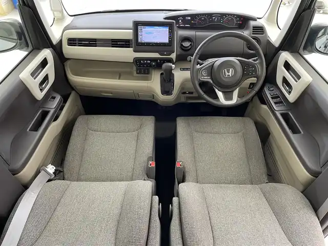 ホンダ Ｎ ＢＯＸ G EX ターボ ホンダセンシング 滋賀県 2018(平30)年 5.2万km モーニングミストブルーM 禁煙車/純正ナビ/【Ｂｌｕｅｔｏｏｔｈ/フルセグＴＶ/AUX】/ＥＴＣ/バックカメラ/両側パワースライドドア/ＬＥＤライト/助手席スーパースライドシート/ホンダセンシング/・衝突軽減ブレーキ/・誤発進抑制機能/・後方誤発進抑制機能/・歩行者事故低減ステアリング/・路外逸脱抑制機能/・ACC〈アダプティブ・クルーズ・コントロール〉/・LKAS〈車線維持支援システム〉/・オートハイビーム/・先行車発進お知らせ機能/・標識認識機能/スマートキー/オートライト/ステアリングスイッチ