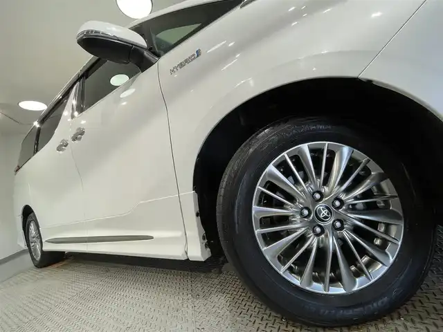 トヨタ アルファードハイブリット S タイプゴールド 愛知県 2020(令2)年 8.9万km ホワイトパールクリスタルシャイン 純正９インチディスプレイオーディオ/モデリスタエアロ/パワーバックドア/衝突軽減ブレーキ/レーントレーシングアシスト/クリアランスソナー/レーダークルーズコントロール/三眼ＬＥＤヘッドライト/バックカメラ　/ドライブレコーダー/ハーフレザーシート/ＥＴＣ