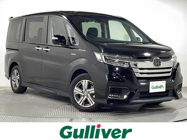 ホンダ ステップワゴン スパーダ ハイブリッド G ホンダセンシング 広島県 2018(平30)年 5.3万km クリスタルブラックパール 純正9型ナビ/純正フリップダウンモニター/両側パワースライドドア/バックカメラ/ホンダセンシング/・衝突軽減ブレーキ/・レーンキープアシスト/・アダプティブクルーズコントロール/・パーキングセンサー/・誤発進抑制機能/LEDヘッドランプ/純正16インチAW/ビルトインETC/USB入力端子