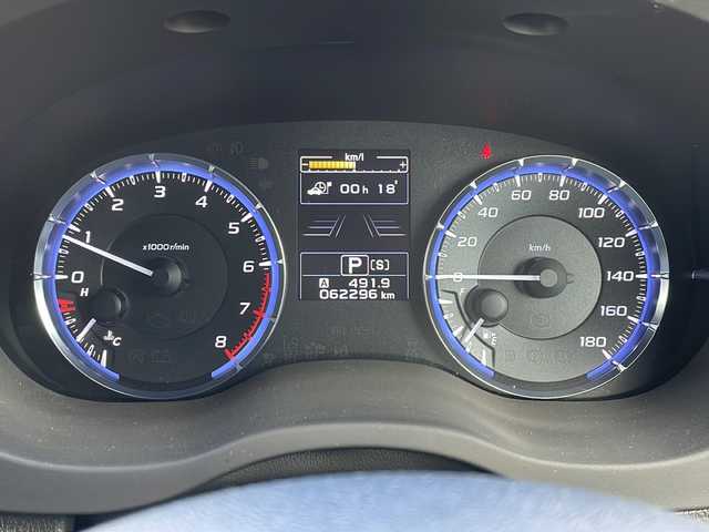 スバル レヴォーグ 1．6GT－S アイサイト 道北・旭川 2016(平28)年 6.3万km スティールブルーグレーM /スマートキー//純正メモリーナビ//ＣＤ・ＤＶＤ・フルセグ・ＢＴ//バックカメラ//パドルシフト//ステアリングリモコン//アイサイトＶer３//プリクラッシュブレーキ//追従クルーズコントロール//アクティブレーンキープ//ＡＴ誤発進・誤後進抑制制御//車線逸脱警報//ふらつき警報//先行車発進お知らせ//ブラインドスポットモニター//純正１８インチアルミ//社外１７インチアルミ冬積込み//ＬＥＤヘッドライト//オートライト//ワイパーデアイサー//Ｄ席パワーシート//社外シートカバー//ドライブレコーダー//スペアキー１//保証書//取説