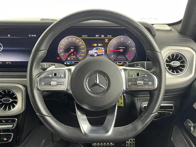 メルセデス・ベンツ ゲレンデヴァーゲン Ｇ４００ｄ AMGライン 埼玉県 2022(令4)年 3.6万km オブシディアンブラック マヌファクトゥーアプログラム　ＳＲ　ブルメスター　アダプティブダンピング　純正１２．３型ナビ　全方位　ＢＳＭ　黒革　ベンチレーション　シートヒーター　前後ドラレコ　スペアキー　右ハンドル　ＥＴＣ２．０