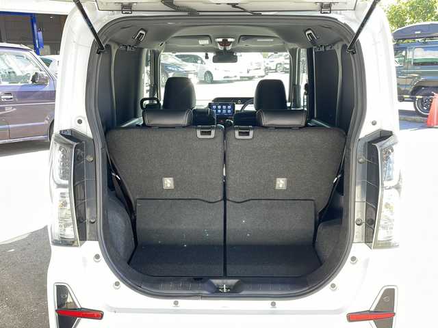 ダイハツ タント カスタム RS 長野県 2022(令4)年 2.7万km ブラックマイカメタリック/シャイニングホワイトパール ４WD/純正９型メモリナビフルセグTV/バックカメラ/ビルトインETC/両側パワースライドドア/ハーフレザーシート/純正15インチアルミ/シートヒーター /レーンキープアシスト/オートハイビーム/ワンオーナー /保証書・取説/スペアキー