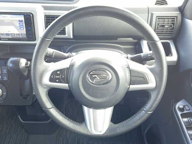 ダイハツ ウェイク G ターボ SA Ⅲ 島根県 2022(令4)年 4.4万km シャイニングホワイトパール ワンオーナー/社外7インチナビ/【Bluetooth/CD/DVD/フルセグTV】/バックカメラ/衝突軽減ブレーキ/前後ドライブレコーダー/両側パワースライドドア/LEDヘッドライト/オートライト/オートマチックハイビーム/ETC/ドアバイザー/純正フロアマット/後席サンシェード/プッシュスタート/スマートキー/ステアリングリモコン