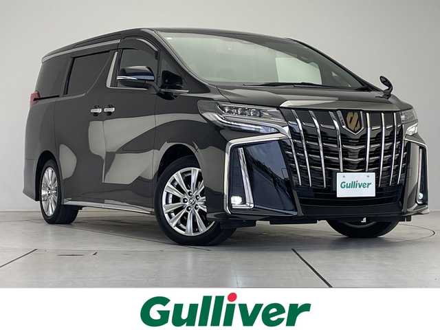 トヨタ アルファード S タイプゴールド 愛知県 2020(令2)年 2.9万km ブラック 純正9型ナビ/フリップダウンモニター/両側パワースライドドア/バックカメラ/電動リアゲート/コーナーセンサー/純正アルミホイール/ETC2.0/LEDヘッドライト/リアオートエアコン/レーンキープアシスト/オートマチックハイビーム/ドライブレコーダー/衝突軽減システム/フルセグ/CD DVD/Bluetooth/ステアリングスイッチ/スマートキー/プッシュスタート