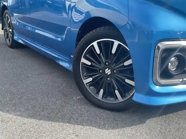 スズキ スペーシア カスタム HYBRID XS 愛媛県 2020(令2)年 8.7万km ブリスクブルーM 純正8型ナビ(Bluetooth/フルセグTV)/全周囲カメラ/両側電動スライドドア/リアサーキュレーター/ヘッドアップディスプレイ/衝突被害軽減装置/車線逸脱防止装置/アイドリングストップ/バックソナー/LEDヘッドライト/オートライト/オートマチックハイビーム/ハーフレザーシート/シートヒーター/後席サンシェイド/純正ドアバイザー/電格ミラー/純正フロアマット/現状サマー(純正AW)(165/55/R15)/BRIDGESTONE NEWNO/禁煙車