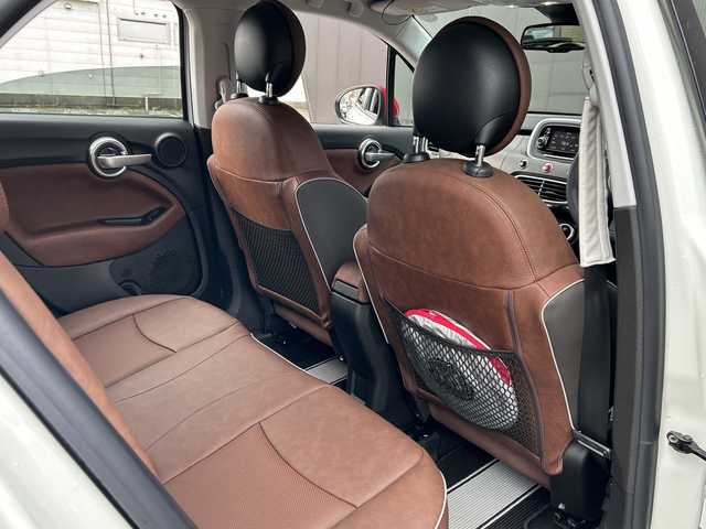 フィアット ５００Ｘ クロスプラス 道東・釧路十勝 2016(平28)年 2.1万km パール ４WD/純正ディスプレイオーディオ/ BT/USB/AUX/バックカメラ/ETC/衝突回避ブレーキ/レーンキーピングアシスト/アダプティブクルーズコントロール/ブラインドスポットモニター/リアパークセンサー/レザーシート/フロントパワーシート/フロントシートヒーティング/オートライト/純正18インチAW/純正フロアマット