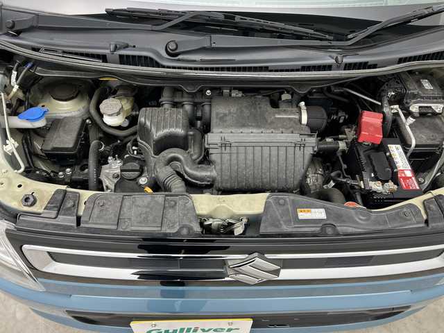 スズキ ワゴンＲ HYBRID FX 三重県 2021(令3)年 1.7万km フィズブルーパールメタリック /禁煙車//シートヒーター//オートライト//レーンキープアシスト//衝突軽減//電格ミラー//AAC//スマートキー//プッシュスタート