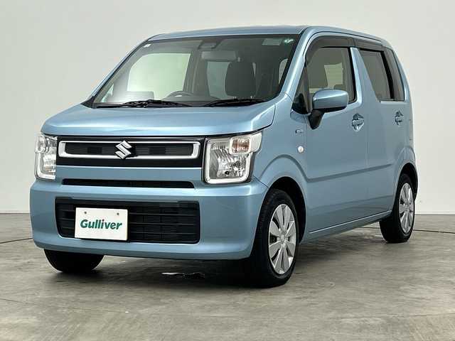 スズキ ワゴンＲ HYBRID FX 三重県 2021(令3)年 1.7万km フィズブルーパールメタリック /禁煙車//シートヒーター//オートライト//レーンキープアシスト//衝突軽減//電格ミラー//AAC//スマートキー//プッシュスタート