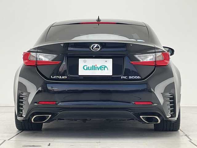 レクサス ＲＣ 300h Fスポーツ プライムブラック 愛知県 2018(平30)年 3.5万km グラファイトブラックガラスフレーク レクサスセーフティセンス/純正12.3型ナビ/サンルーフ/三眼LEDヘッドライト/レーダークルーズコントロール/シートヒーター/エアシート/バックカメラ/パワーシート/コーナーセンサー/純正アルミホイール/ETC2.0/ブラインドスポットモニター/ステアリングヒーター/オートマチックハイビーム/ドライブレコーダー/衝突軽減システム/フルセグ/CD DVD/Bluetooth/ステアリングスイッチ/スマートキー/プッシュスタート