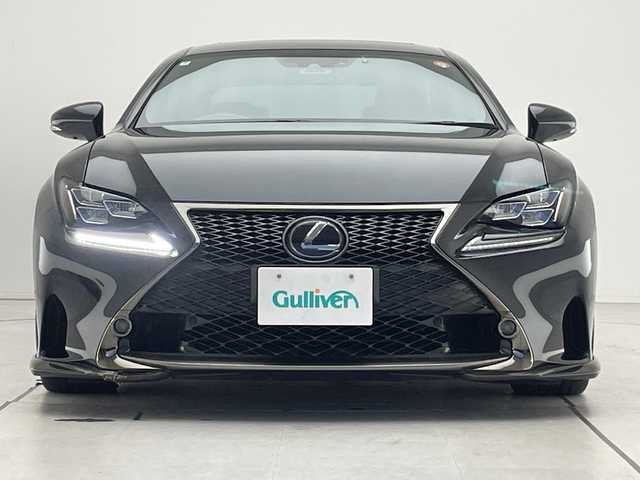 レクサス ＲＣ 300h Fスポーツ プライムブラック 愛知県 2018(平30)年 3.5万km グラファイトブラックガラスフレーク レクサスセーフティセンス/純正12.3型ナビ/サンルーフ/三眼LEDヘッドライト/レーダークルーズコントロール/シートヒーター/エアシート/バックカメラ/パワーシート/コーナーセンサー/純正アルミホイール/ETC2.0/ブラインドスポットモニター/ステアリングヒーター/オートマチックハイビーム/ドライブレコーダー/衝突軽減システム/フルセグ/CD DVD/Bluetooth/ステアリングスイッチ/スマートキー/プッシュスタート