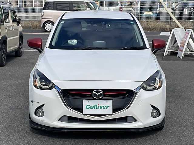 マツダ デミオ XD ツーリング 愛知県 2014(平26)年 10.6万km スノーフレイクホワイトパールマイカ /禁煙//ワンオーナー//エアロ（フロント・サイド・リアアンダー）//純正ナビ//CD/DVD/BT/USB/フルセグ//純正16W//ETC//クルーズコントロール//プリクラッシュセーフティ/車線逸脱警報//スマートシティーブレーキサポート/ハイビームコントロールシステム//ブラインドスポットモニタリング/リアクロストラフィックアラート//アイドリングストップ/横滑り防止装置/盗難防止装置//パドルシフト//LEDオートライト/LEDフォグランプ//オートリトラウィンカーミラー//革巻きステアリング/ステアリングスイッチ//バニティミラー//純正フロアマット//トノカバー//スペアスマートキー//新車時保証書//取扱説明書//ナビ取扱説明書//ディーラー記録簿　H27/H28/H29/H30/R1/R2/R3/R4/R5/R6/R7//ミラーカバー（白）積込