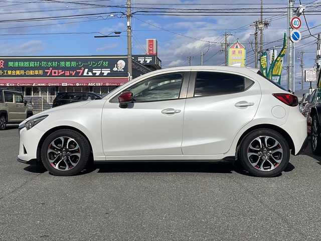 マツダ デミオ XD ツーリング 愛知県 2014(平26)年 10.6万km スノーフレイクホワイトパールマイカ /禁煙//ワンオーナー//エアロ（フロント・サイド・リアアンダー）//純正ナビ//CD/DVD/BT/USB/フルセグ//純正16W//ETC//クルーズコントロール//プリクラッシュセーフティ/車線逸脱警報//スマートシティーブレーキサポート/ハイビームコントロールシステム//ブラインドスポットモニタリング/リアクロストラフィックアラート//アイドリングストップ/横滑り防止装置/盗難防止装置//パドルシフト//LEDオートライト/LEDフォグランプ//オートリトラウィンカーミラー//革巻きステアリング/ステアリングスイッチ//バニティミラー//純正フロアマット//トノカバー//スペアスマートキー//新車時保証書//取扱説明書//ナビ取扱説明書//ディーラー記録簿　H27/H28/H29/H30/R1/R2/R3/R4/R5/R6/R7//ミラーカバー（白）積込