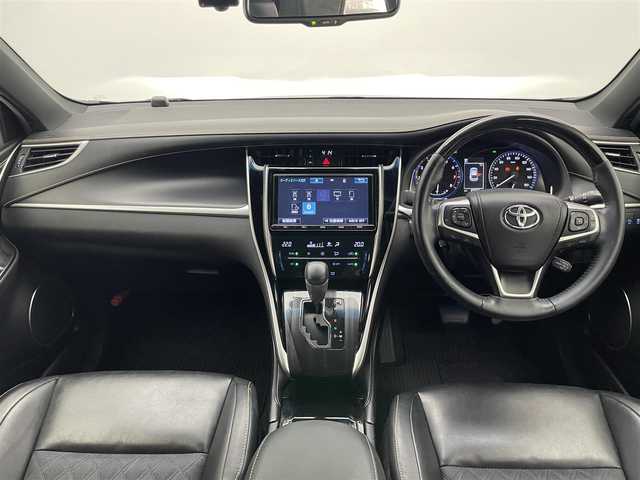 トヨタ ハリアー プレミアム 愛知県 2017(平29)年 8.7万km ブラック 純正９型ナビ　フルセグＴＶ　Ｂｌｕｅｔｏｏｔｈ　モデリスタエアロ　バックカメラ　ハーフレザー　電動リアゲート　電動パーキングブレーキ　セーフティセンス　衝突軽減　追従クルコン　ＬＥＤオートライト　前後ドラレコ　フォグランプ　パワーシート　禁煙車