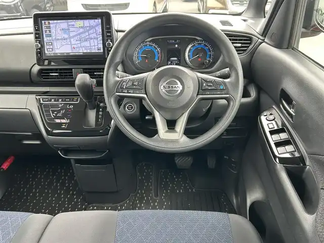 日産 ルークス HWS X プロパイロットED 島根県 2021(令3)年 2.3万km スパークリングレッド/ブラック 純正９インチSDナビ　/フルセグＴＶ　/ＤＶＤ再生　/Ｂｌｕｅｔｏｏｔｈオーディオ　/全方位カメラ　/前方ドライブレコーダー/両側パワースライドドア/アダプティブクルーズコントロール /衝突軽減ブレーキ /レーンアシスト/イモビライザー/リアサーキュレーター/アイドリングストップ/リアサンシェード/ISOFIX/純正LEDヘッドライト/純正フロアマット