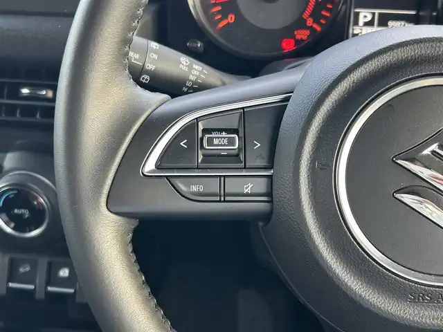 スズキ ジムニー シエラ JC 愛知県 2023(令5)年 1万km ブルーイッシュブラックパール3 社外メモリナビ/フルセグテレビ/バックカメラ/Bluetooth/アイドリングストップ/ウィンカーミラー/クルーズコントロール/ドアバイザー/プッシュスタート/ETC/衝突軽減ブレーキ/レーンキープ