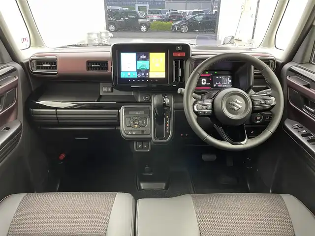 スズキ スペーシア カスタム HYBRID XS 宮城県 2024(令6)年 1.3万km ピュアホワイトP 両側パワースライドドア/スズキセーフティサポート/レーダークルーズコントロール/全方位カメラ/バックカメラ/純正ナビ/(TV/FM/AM/USB/iPod/HDMI/SmartPhoneLink/AppleCarPlay/AndoroidAuto)/フルセグTV/Bluetooth/ヘッドアップディスプレイ/ハーフレザー/シートヒーター/ステアリングヒーター/プッシュスタート/スマートキー/スペアキー/オートライト/オートマチックハイビーム/LEDヘッドライト/ヘッドライトレベライザー/純正15インチアルミホイール/社外フロアマット
