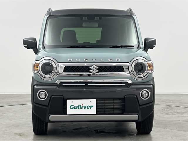 スズキ ハスラー Jスタイル Ⅱ 群馬県 2024(令6)年 0.5万km オフブルーメタリック/ガンメタリック2トーンルーフ 純正９型ナビ　全周囲カメラ　前席シートヒーター　ＬＥＤヘッドライト・フォグ　オートマチックハイビーム　アダプティブクルーズコントロール　衝突被害軽減ブレーキ　レーンアシスト　スマートキー　禁煙車