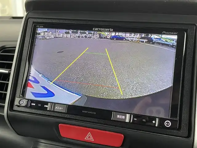 ホンダ Ｎ ＢＯＸ G ターボ Lパッケージ 山梨県 2015(平27)年 8.8万km スマートブラック (株)IDOMが運営する【じしゃロン甲府店】の自社ローン専用車両になります。/こちらは現金またはオートローンご利用時の価格です。自社ローンご希望の方は別途その旨お申付け下さい/〇ターボ/〇pioneerメモリーナビ/（AVIC-RZ09）/〇フルセグTV/DVD/BT接続/〇バックカメラ/〇ドライブレコーダー/〇ETC/〇片側パワースライドドア/〇純正フロアマット