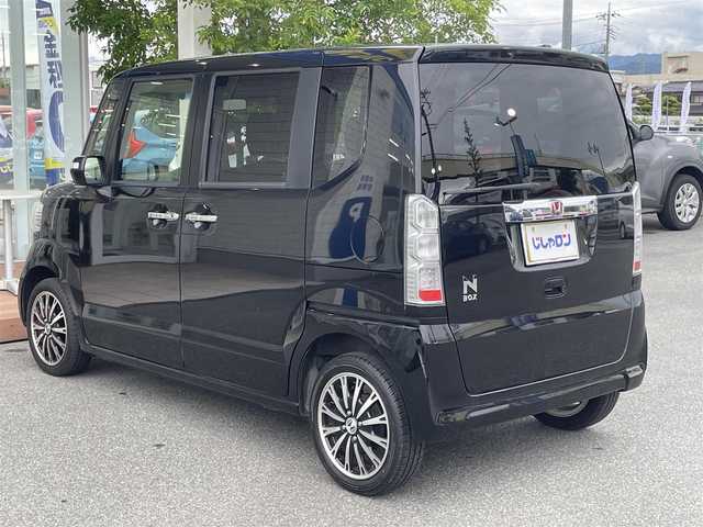 ホンダ Ｎ ＢＯＸ G ターボ Lパッケージ 愛知県 2015(平27)年 8.8万km スマートブラック (株)IDOMが運営する【じしゃロン名古屋鳴海店】の自社ローン専用車両になります。/こちらは現金またはオートローンご利用時の価格です。自社ローンご希望の方は別途その旨お申付け下さい/〇ターボ/〇pioneerメモリーナビ/（AVIC-RZ09）/〇フルセグTV/DVD/BT接続/〇バックカメラ/〇ドライブレコーダー/〇ETC/〇片側パワースライドドア/〇純正フロアマット