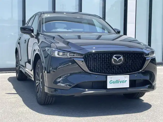 マツダ ＣＸ－５ XD スポーツアピアランス 大阪府 2025(令7)年 0.2万km ジェットブラックマイカ ワンオーナー/純正10.25メモリナビ/   フルセグTV/Bluetooth/全方位カメラ/横滑り防止装置/コーナーセンサー/BOSEサウンド/BSM/ヘッドアップディスプレイ/ＤＮ席パワーシート　/ＤＮ席シートヒーター　/ＤＮ席エアシート　/追従走行有りクルーズコントローラー　/レーンキープアシスト/アイドリングストップ/ワイヤレス充電/電動リアゲート　/前後ドライブレコーダー　/純正19インチアルミホイール/レザーシート/ETC/LED/　