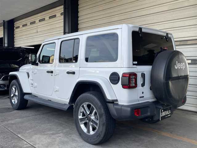 クライスラー・ジープ ジープ ラングラー アンリミテッド サハラ ローンチエディション 愛知県 2018(平30)年 3.4万km ブライトホワイト 純正ナビ　/Ｂｌｕｅｔｏｏｔｈ　/バックカメラ　/フルセグＴＶ　/レザーシート　/シートヒーター　/ハンドルヒーター　/ＡＣＣ　/ＬＫＡ　/ＢＳＭ　/ドライブレコーダー　/ＥＴＣ/プッシュスタート/ETCアイドリングストップ/プッシュスタート