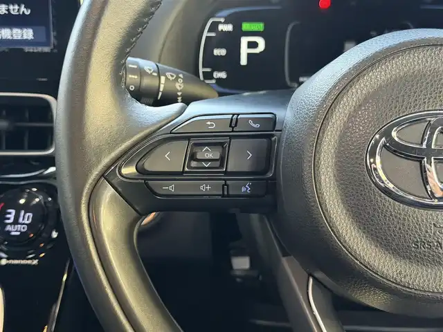 トヨタ アクア Z 兵庫県 2021(令3)年 4.2万km プラチナホワイトパールマイカ 純正10.5インチナビ/　（Bluetooth/AM/FM/Apple CarPlay/Android Aute/USB）/トヨタセーフティセンス/　・プリクラッシュセーフティ/　・検知機能付衝突回避支援タイプ/　・レーントレーシングアシスト/　・レーダークルーズコントロール/　・オートマチックハイビーム/　・ロードサインアシスト/全方位カメラ/ヘッドアップディスプレイ/アドバンスパーク/コーナーセンサー/レーンキープアシスト/オートライト/LEDヘッドライト/LEDフォグランプ/ドライブレコーダー/AC100V/ETC/純正AW/社外フロアマット/プッシュスタート/スマートキー/スペアキー