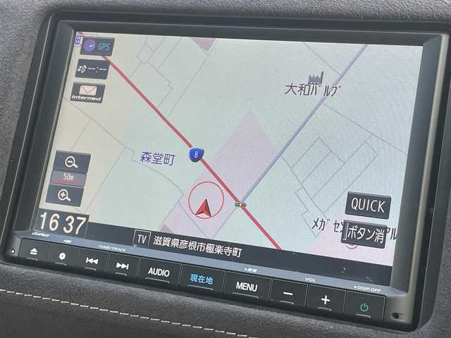 ホンダ ヴェゼル ハイブリッド RS ホンダセンシング 滋賀県 2019(令1)年 4万km ミッドナイトブルービームM 純正９型ナビ/（Ｂｌｕｅｔｏｏｔｈ　ＣＤ　ＤＶＤ　フルセグ）/衝突軽減ブレーキ/追従クルコン/レーンアシスト/コーナーセンサー/ETC/ハーフレザーシート/前席シートヒーター/電格ウィンカーミラー/自動防眩ミラー/LEDヘッドライト
