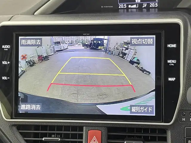 トヨタ ヴォクシー ZS 煌Ⅲ 千葉県 2021(令3)年 3.9万km ブラック セーフティセンス（衝突回避支援パッケージ）/・プリクラッシュセーフティシステム/・レーンディパーチャーアラート/・オートマチックハイビーム/・先行車発進告知機能/純正10インチメモリーナビ/・フルセグTV/・Bluetoothオーディオ接続/・CD/DVD再生機能/・バックカメラ/純正12.1型フリップダウンモニター/両側パワースライドドア/スマートキー/LEDヘッドライト/前後コーナーセンサー/クルーズコントロール/ハーフレザーシート/ビルトインETC/
